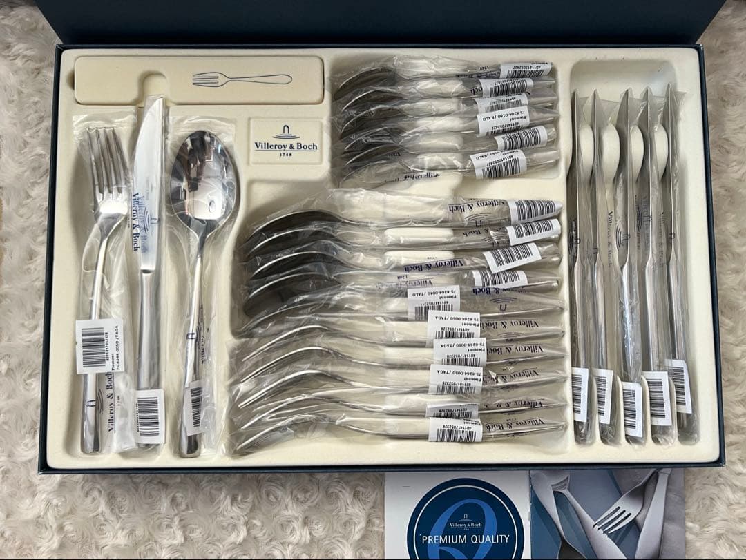 ビレロイ&ボッホ　カトラリーセット　ピエモント　ディナーセット〈30本セット〉