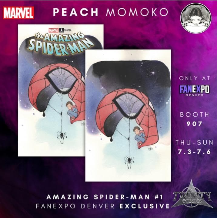 未開封 Spider Man Peach Momoko 桃桃子 スパイダーマン