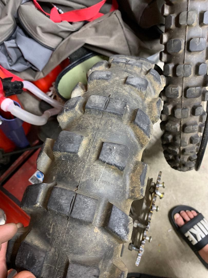 klx250ホイール 前後
