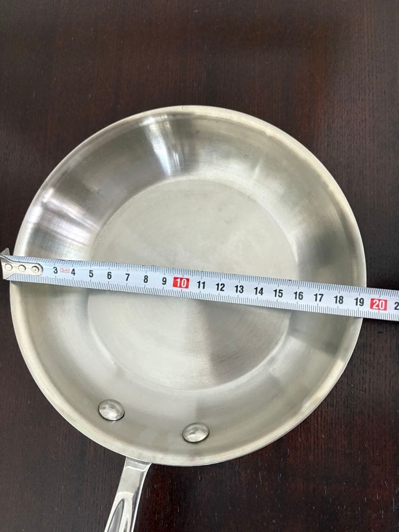 All-Cladオールクラッド　ステンレスフライパン　20cm