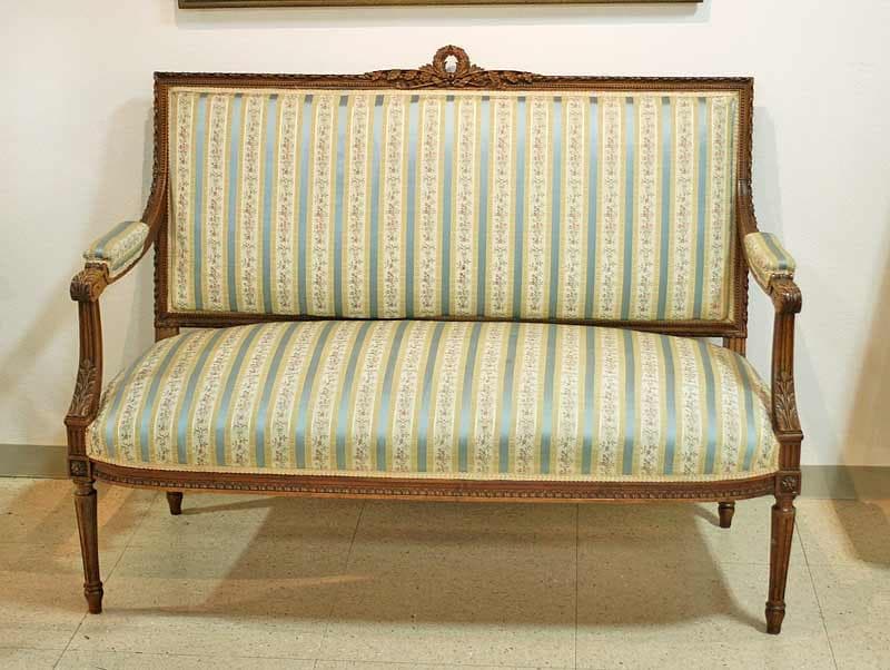 ソファ フランス アンティーク ラブソファ 彫刻 クラシック ビンテージ 506