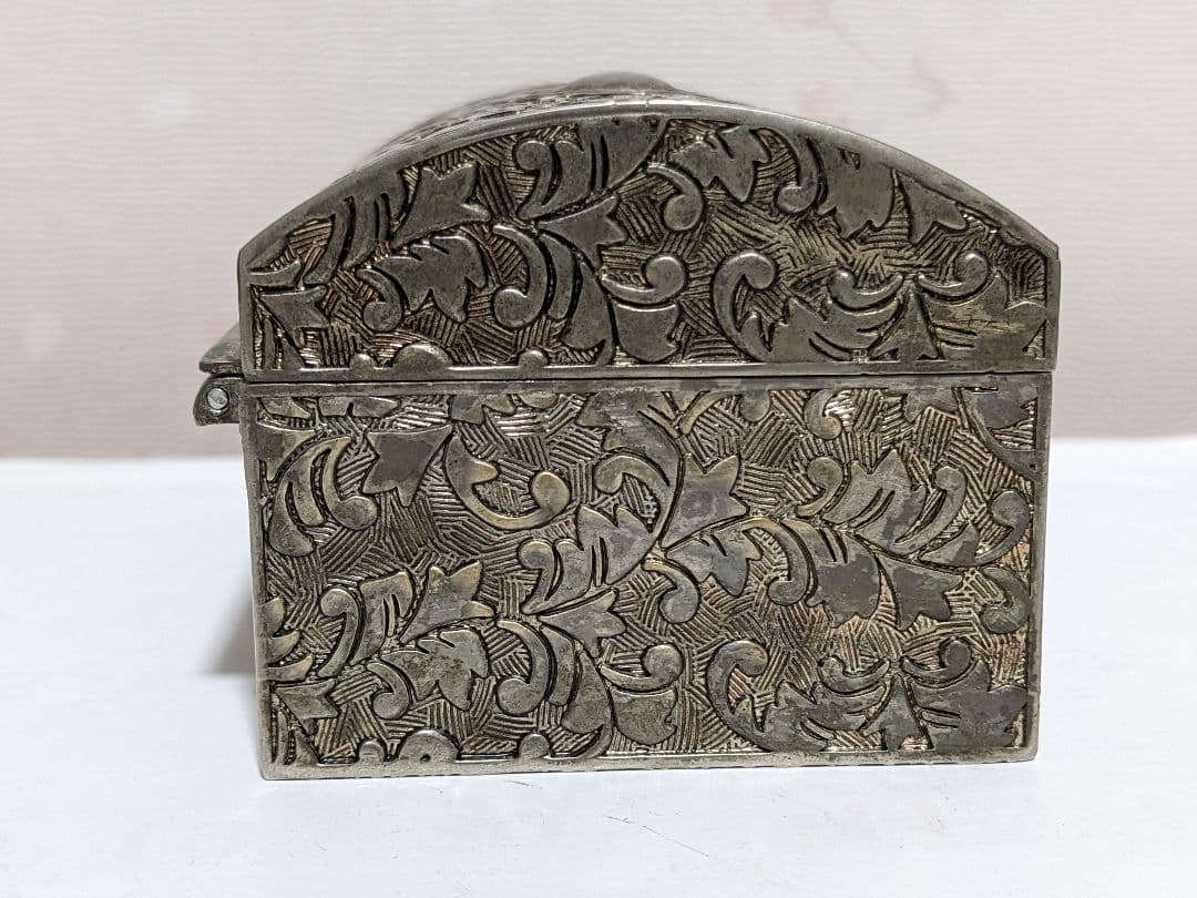 ♦イギリス ヴィンテージ 宝石箱 ジュエリーボックス アクセサリーケース 骨董品