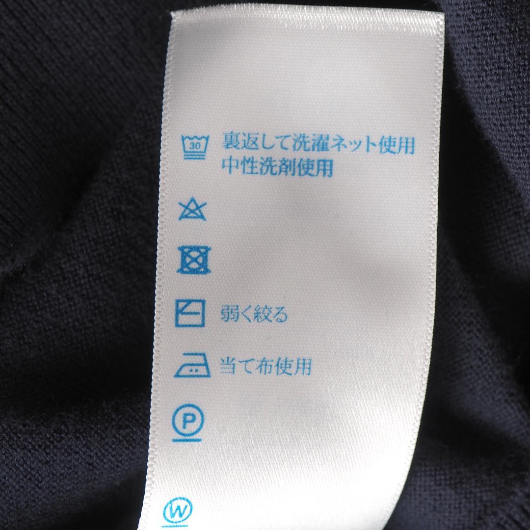 ジョンスメドレー　英国製　ポロシャツ　半袖　ネイビー　美品