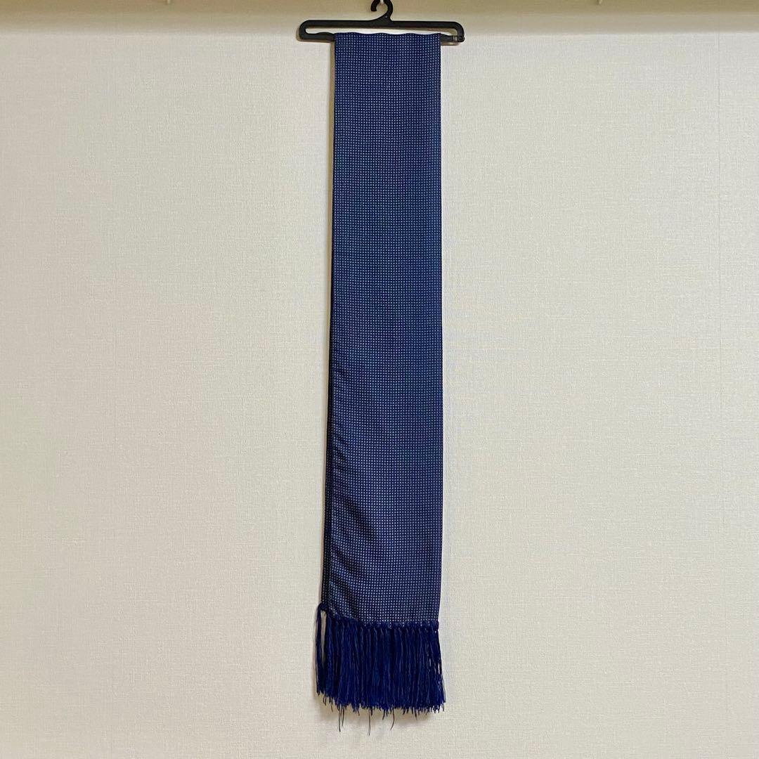 【ジョリジョリーナ！】stefanobigi ネイビー ドット柄 ストール