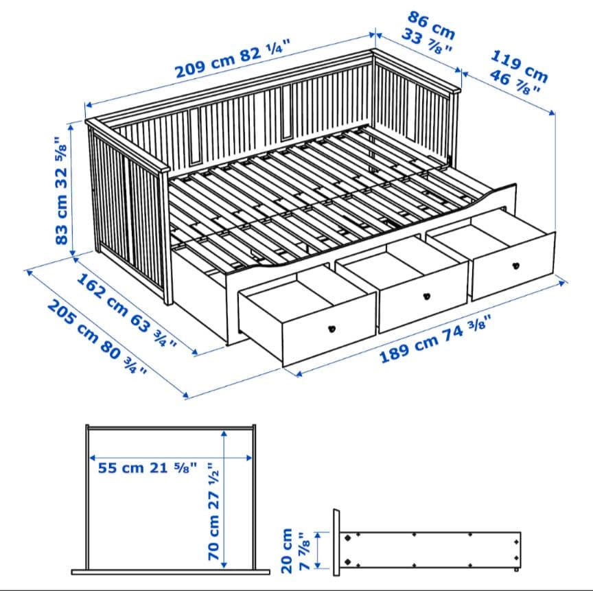 4月26日（午前）まで【配送不可、現地引取のみ】IKEA BRIMNES