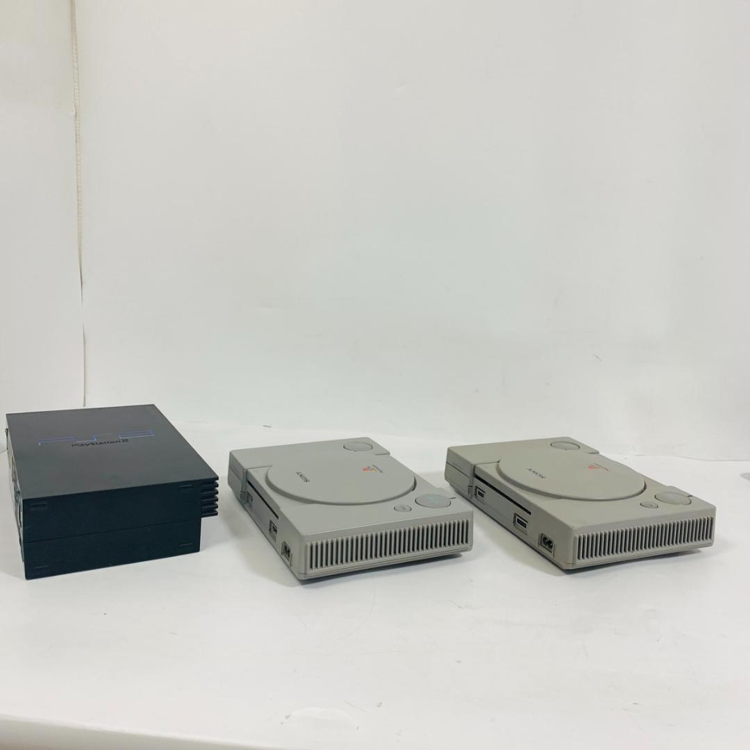 SONY ソニー PS1 PS2 本体 3台セット まとめ売り プレステ