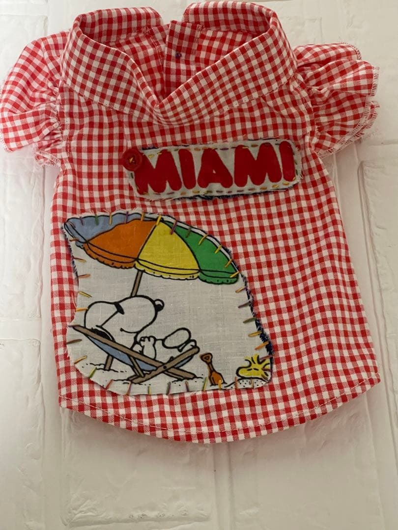 16_handmadeフリルブラウス新品ヴィンテージリメイク生地刺繍モチーフ