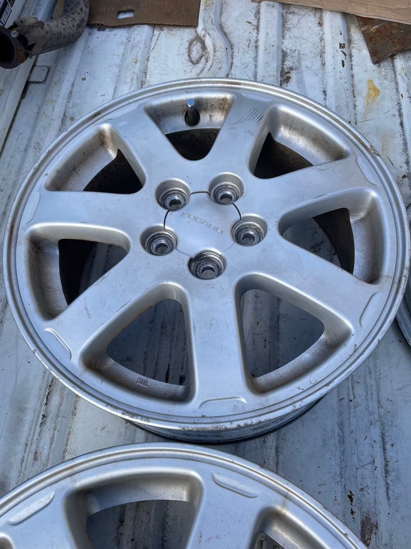 スバル純正 15インチ アルミ製 ホイール 4本セット