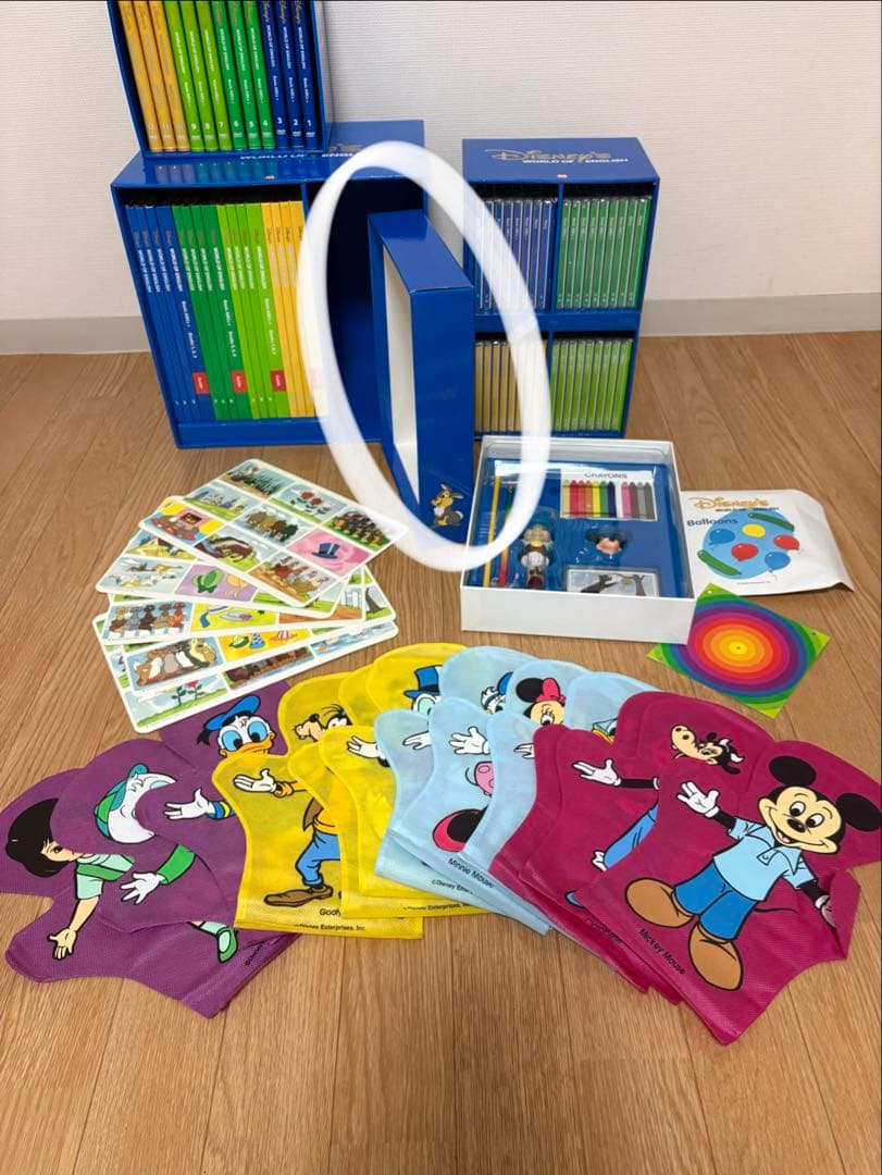 DWE ベーシックABCs+ DVD・絵本セット