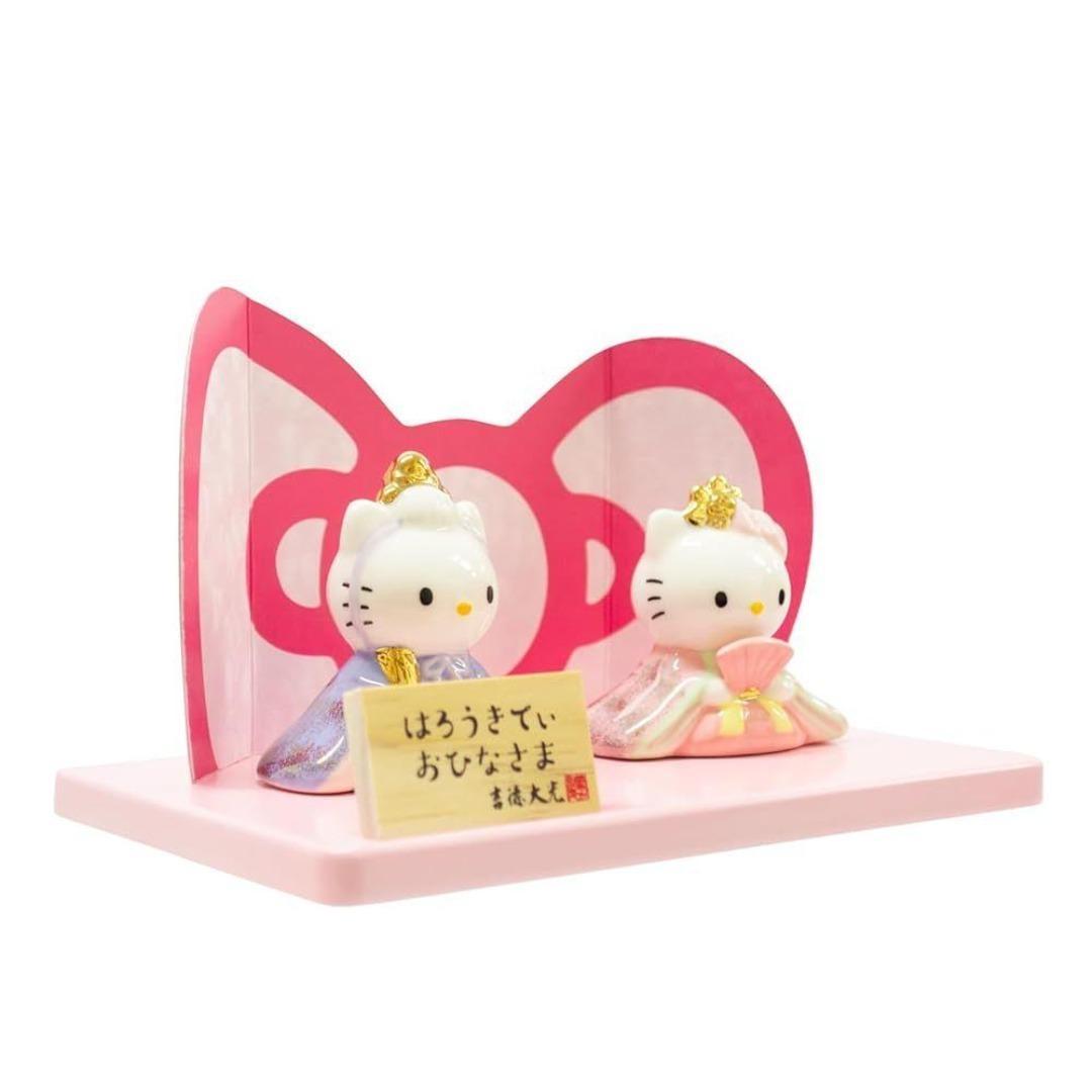 【新品・未使用】吉徳 ハローキティ磁器ひな人形183233