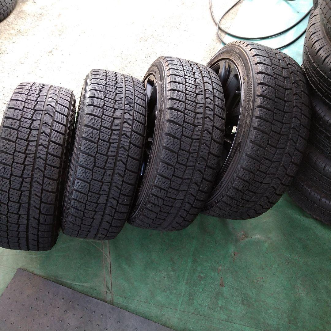 ★カローラツーリング アルミホイール 215/45R17ダンロップWM02 4本