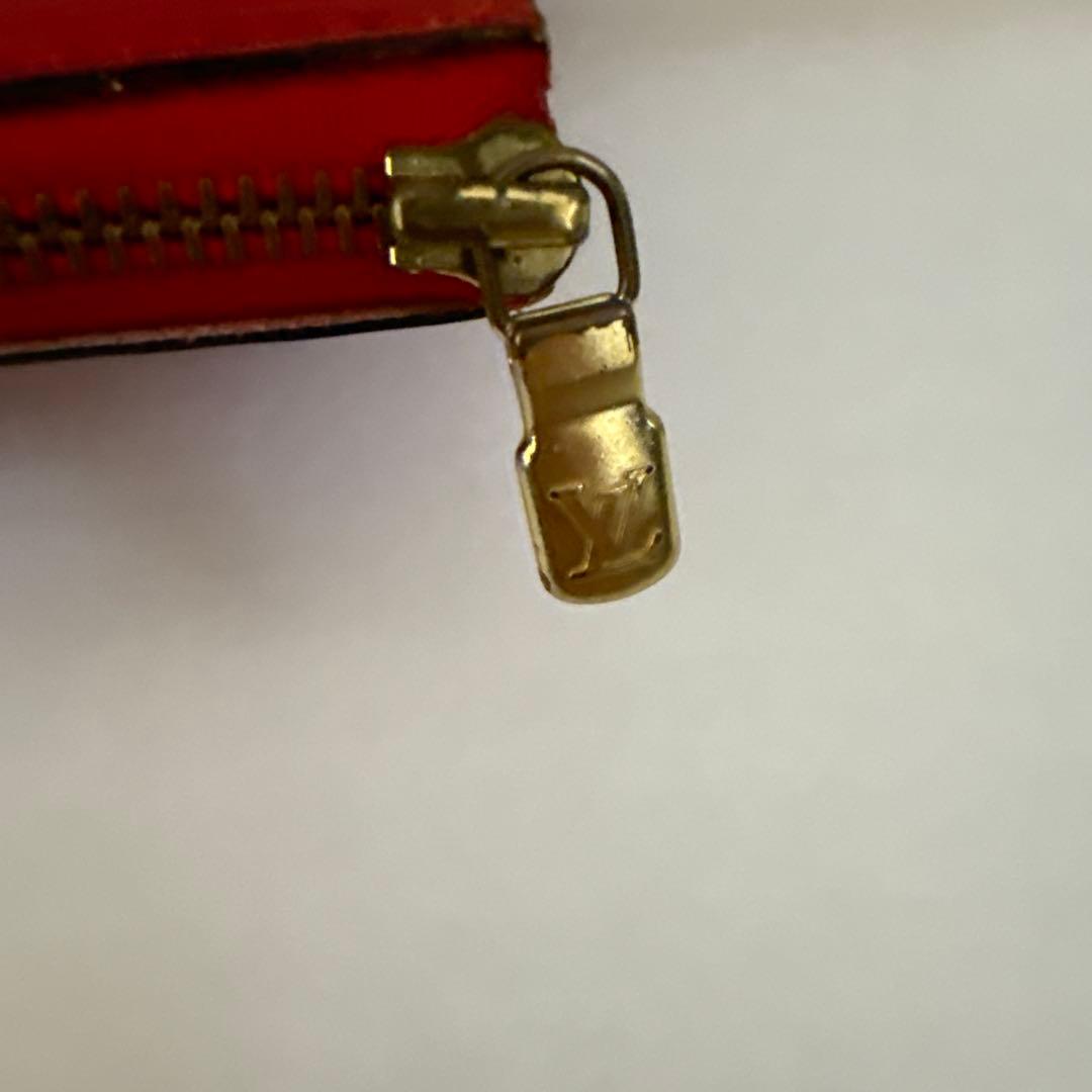 ルイヴィトン エピ アクセソワール ポーチ ポシェットハンドバッグ レッド 赤