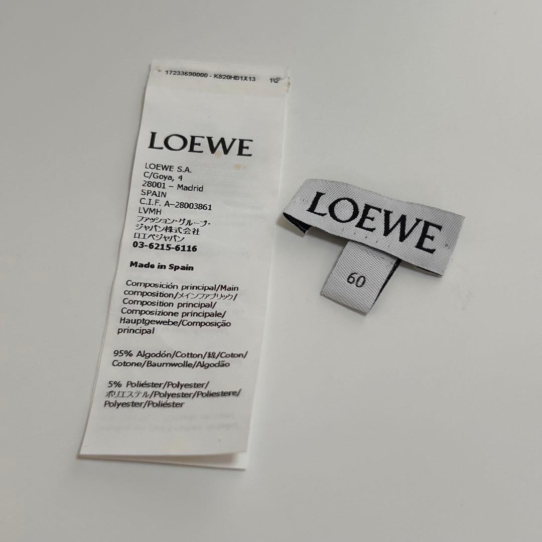 美品 LOEWE ロエベ リバーシブル ナイロン アナグラム バケハ 帽子 60