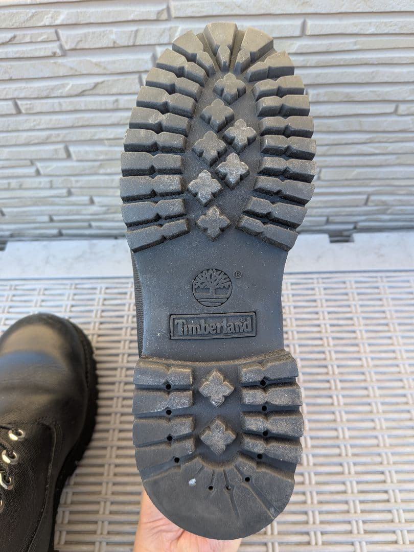 【8w 26cm】ティンバーランド 6インチ ブーツ BLACK