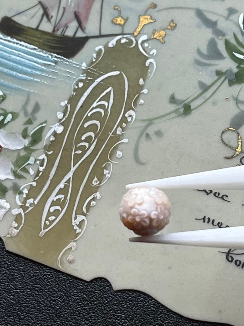 おともさん✴︎あこや真珠フラワーカービング＊①ネックレス③ネックレストップ