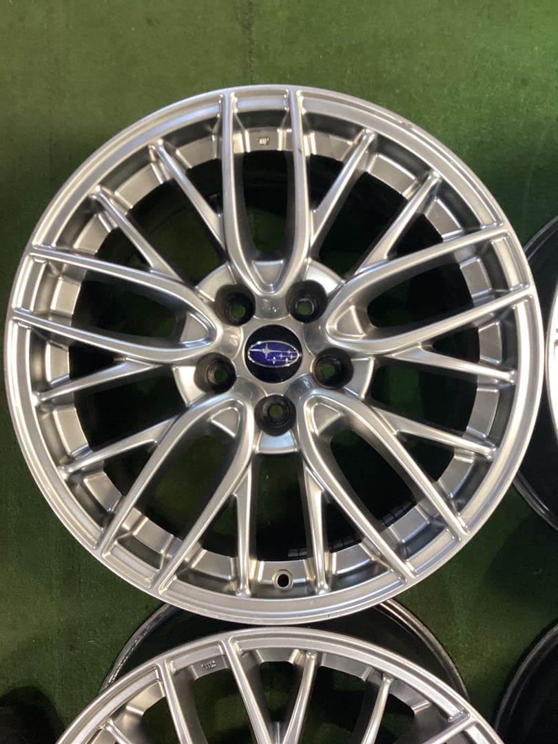 Y328[送料無料]スバル　サイズ　18x8.5J ＋55