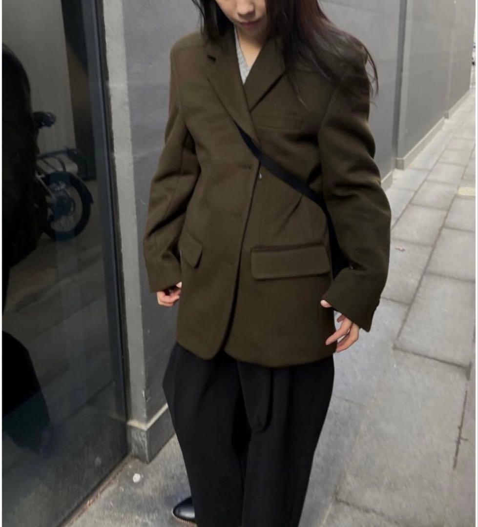 今週までohotoro Hanging 2 Way Jacket チャコール