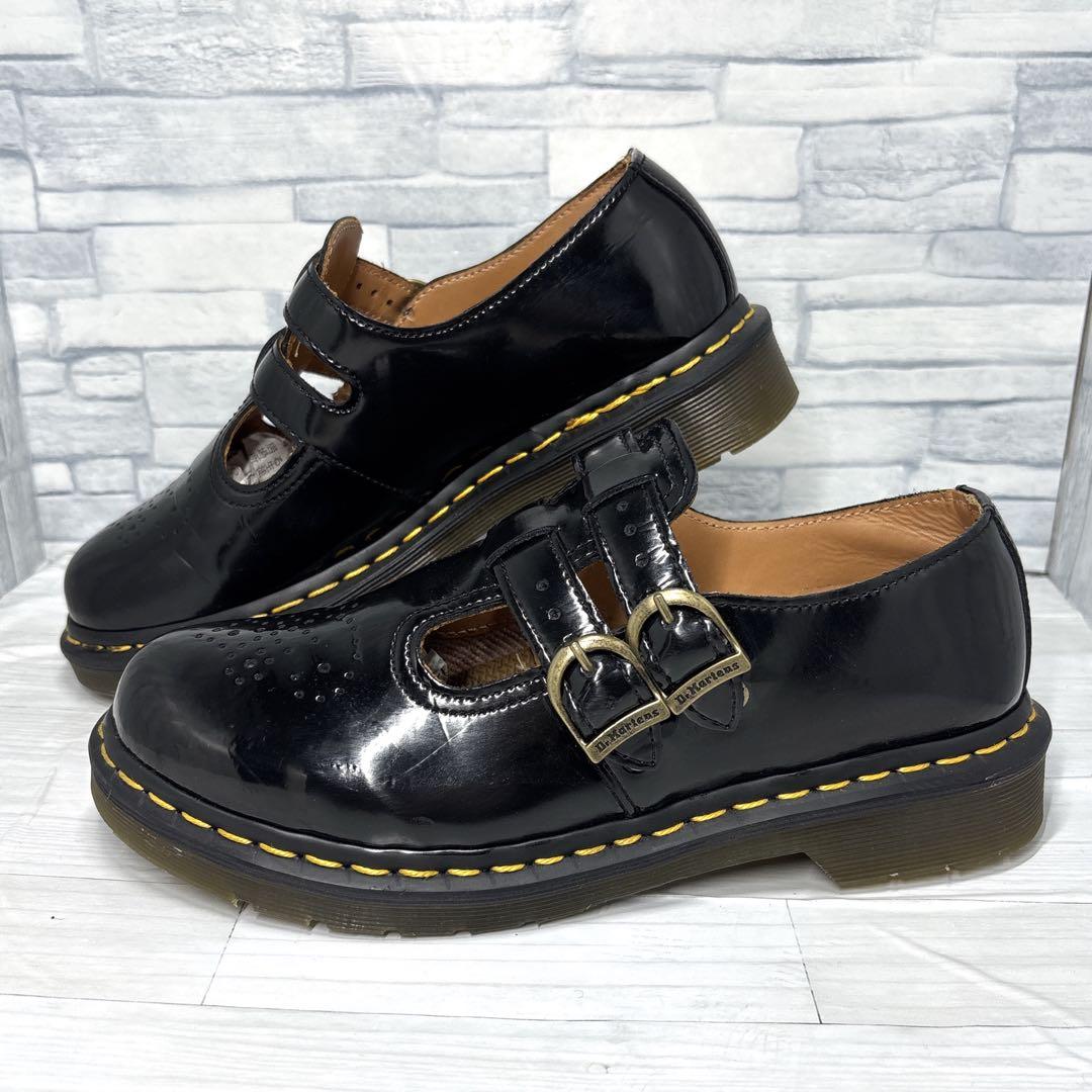 ✨美品✨Dr. Martens メリージェーン レザー ブラック 24.5cm