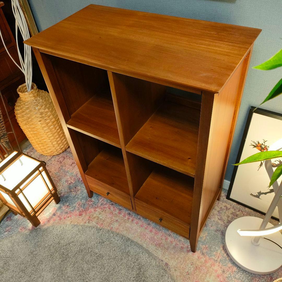 【ニグニグ】オープンラックチェスト 飾棚 北欧モダン