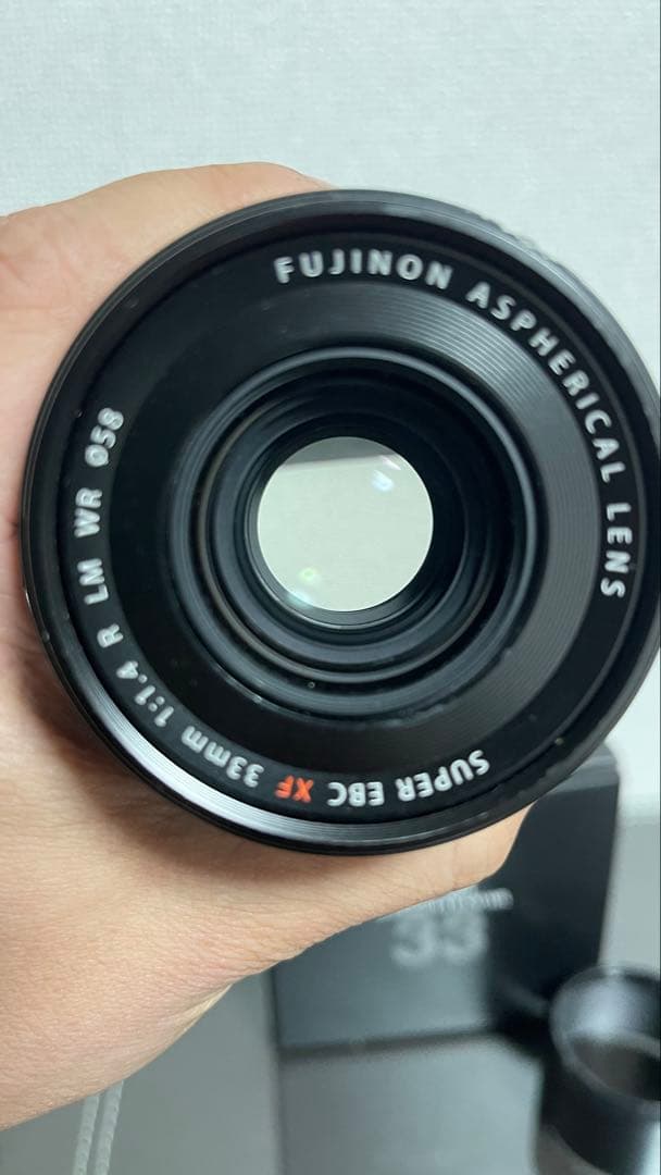 FUJIFILM XF33mmF1.4 R LM WR 単焦点レンズ