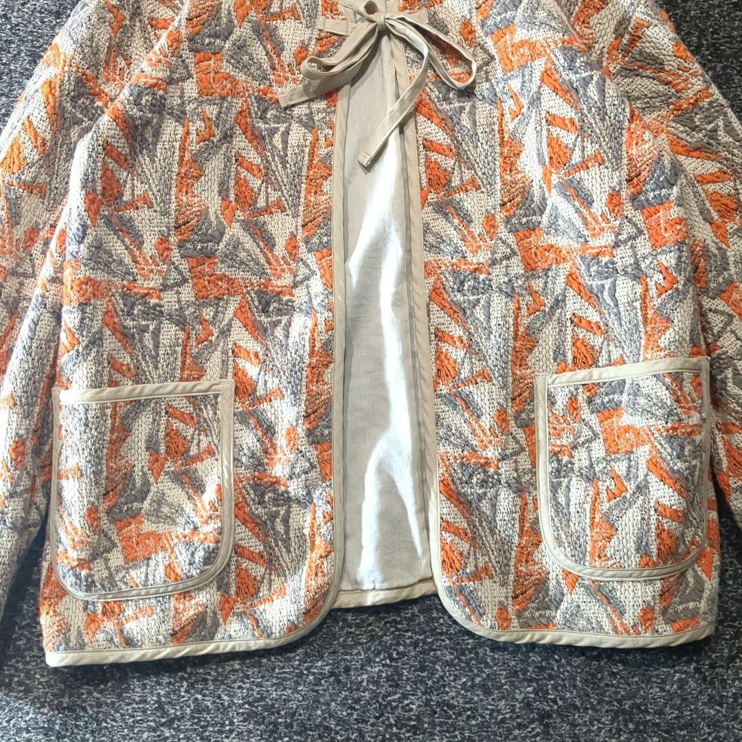 6(ROKU)SASHIKO MOTIF JACQUARD ジャケット