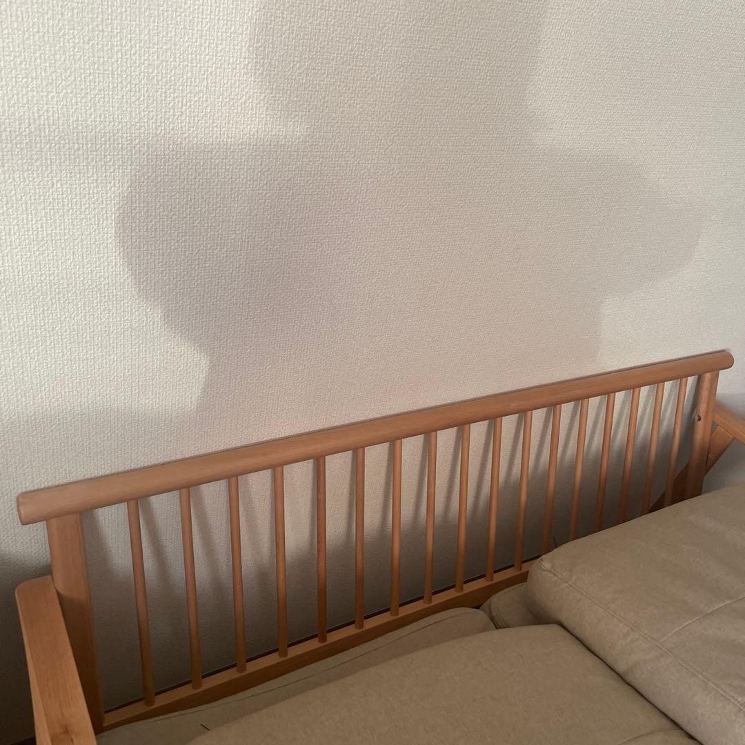 ISSEIKI 一生紀 2.5人掛けソファ ベージュ