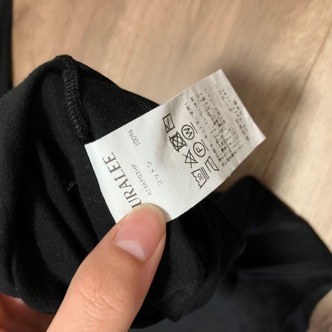 AURALEE(オーラリー)HIGH GAUGE SHEER RIB TEE