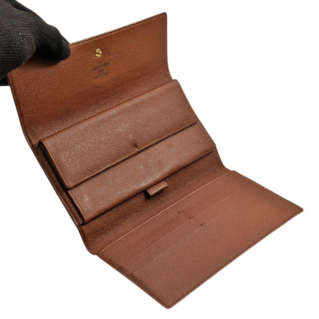 美品 ルイヴィトン モノグラム ポルトトレゾール インターナショナル 969