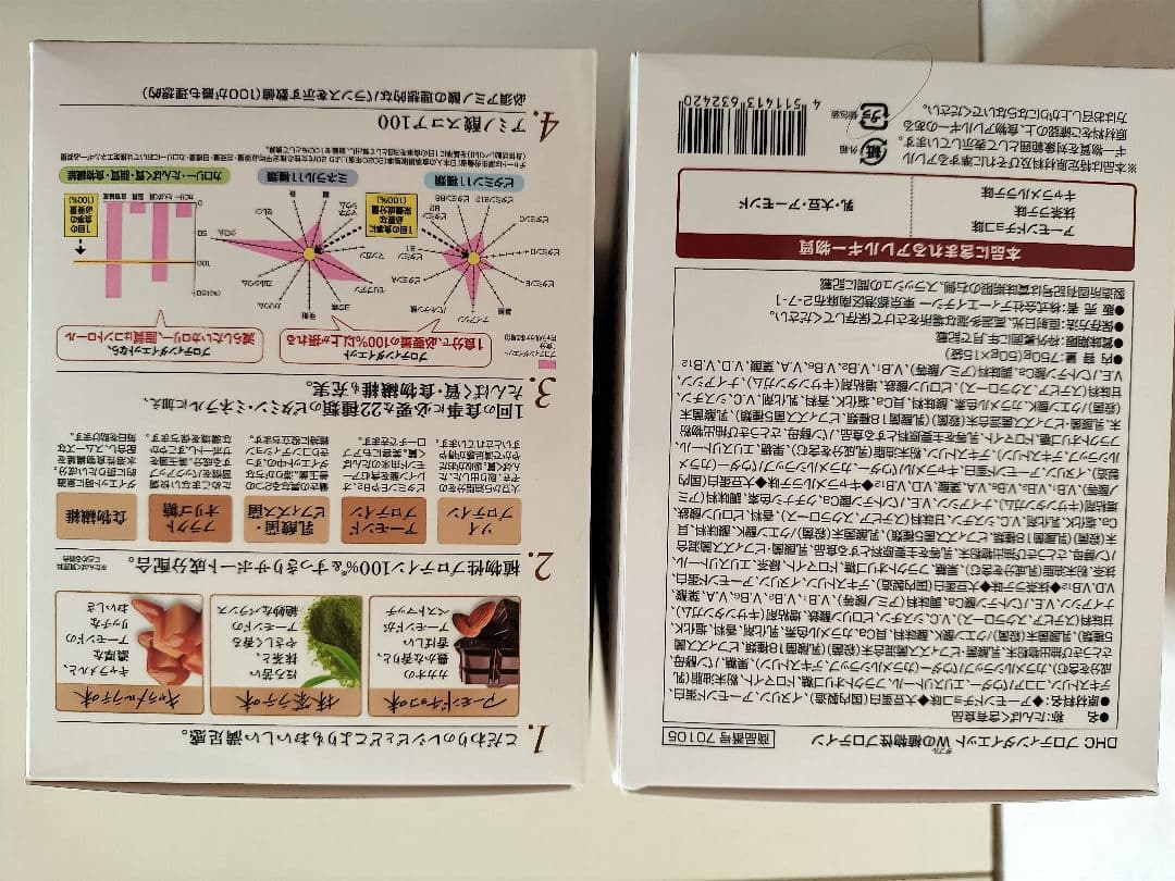 PEKODHCプロテインダイエット Wの植物性プロテイン15袋入×3箱