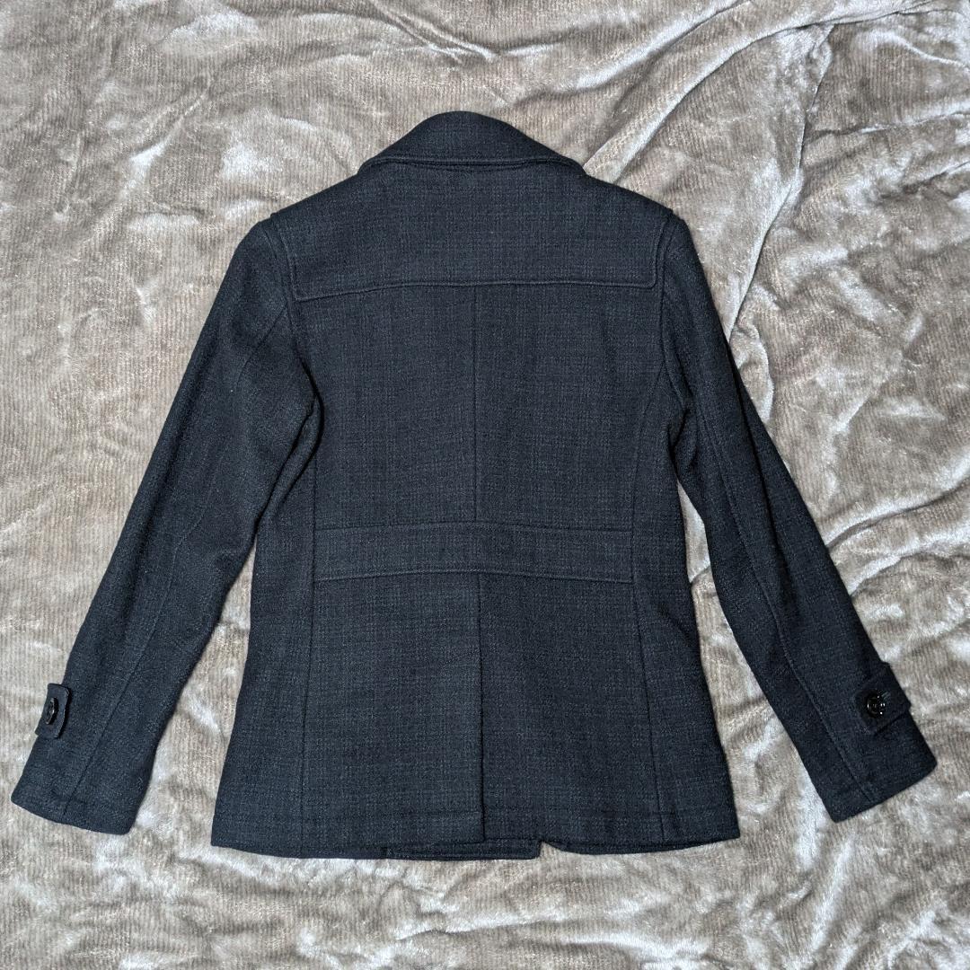 【価格変更済】BURBERRY BLACK LABEL ウールPコート Lサイズ