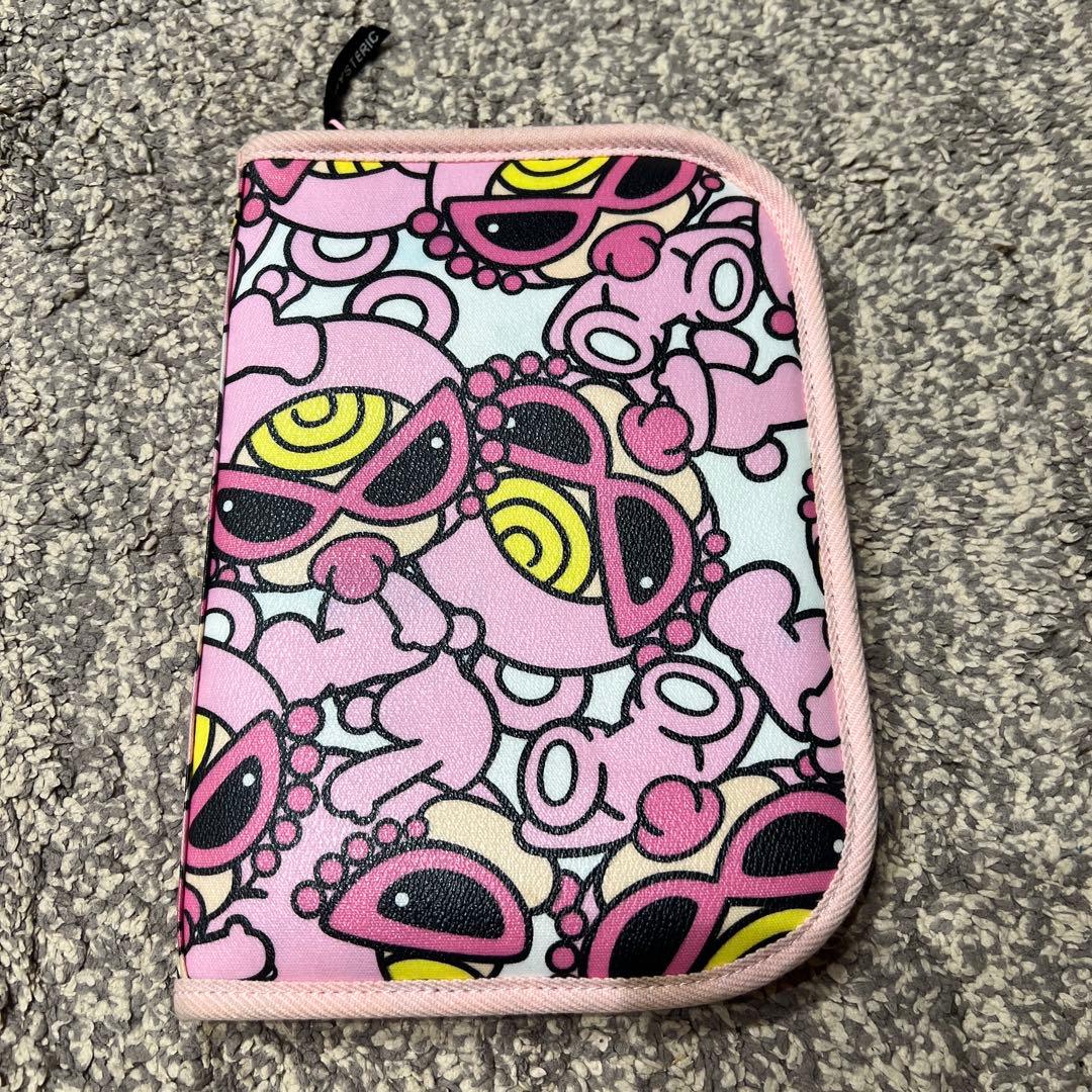正規品　ヒスミニ　HYSTERIC MINI 母子手帳ケース ピンク
