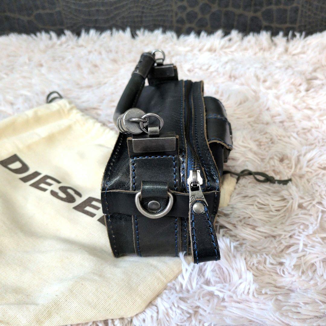 OLD DIESEL archive レザーハンドバッグ ショルダーバッグ