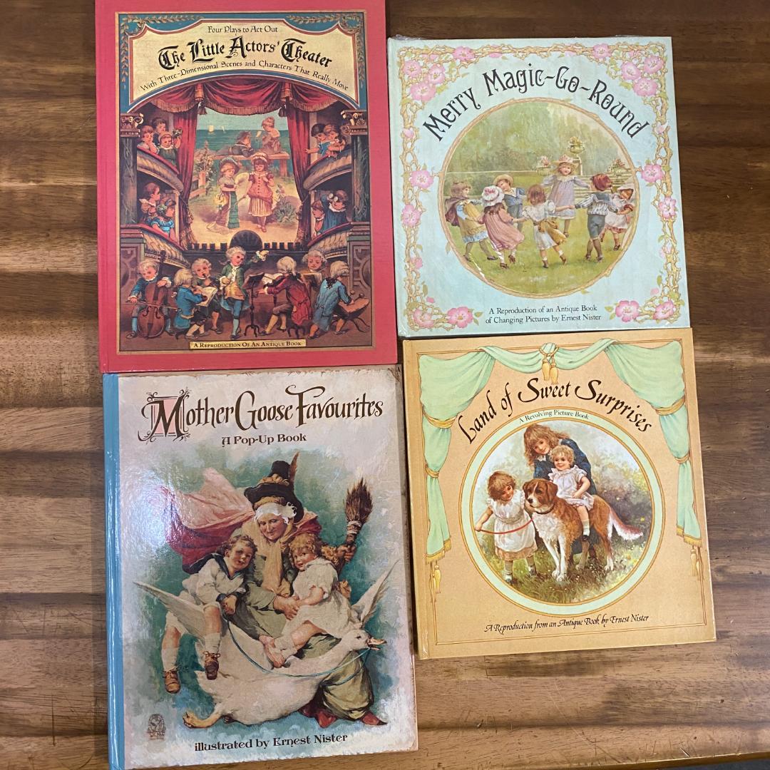 洋書 しかけ絵本 Magic Windows アーネスト・ニスター 飛び出す絵本