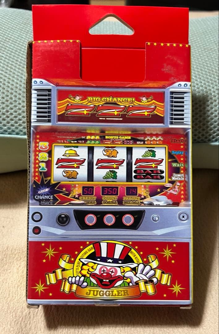 GOGO! CHANCE 電卓 ジャグラー スロット　ピンク