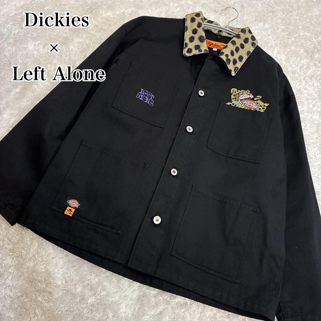 ディッキーズ × レフトアローン コラボ ストリート カバーオール 刺繍 XL