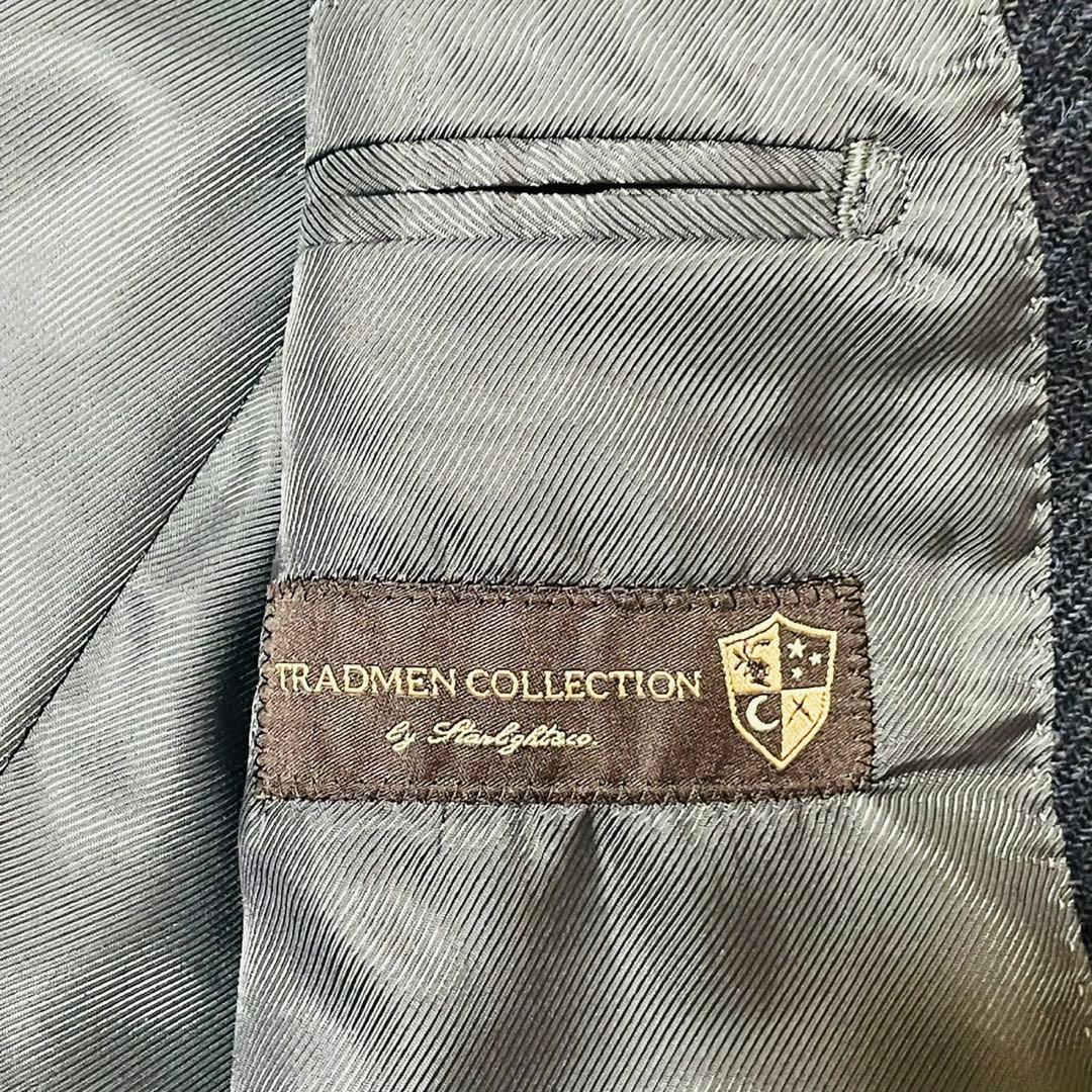 TRADMEN COLLECTION ツイード 3ピーススーツ 尾州生地使用