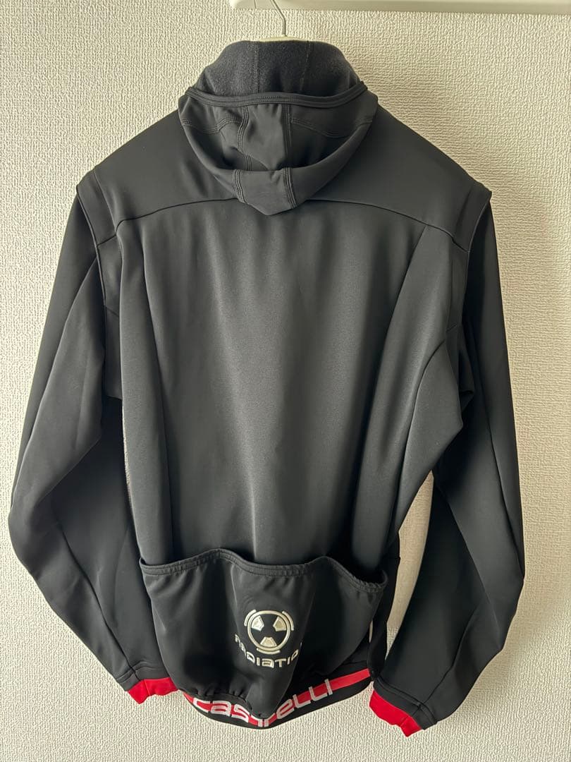 【中古美品】Castelli Radiation123 Jacketブラック