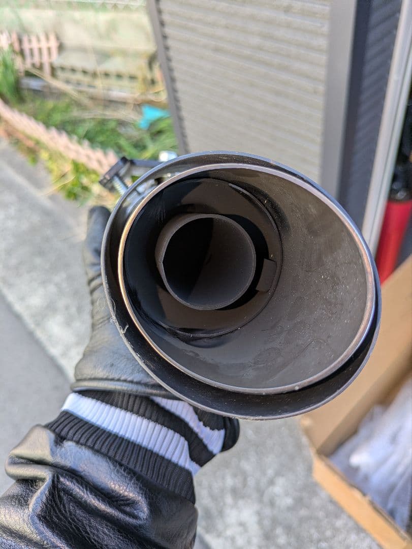 xl883nに使用　バンスアンドハインズ　スリップオンマフラー