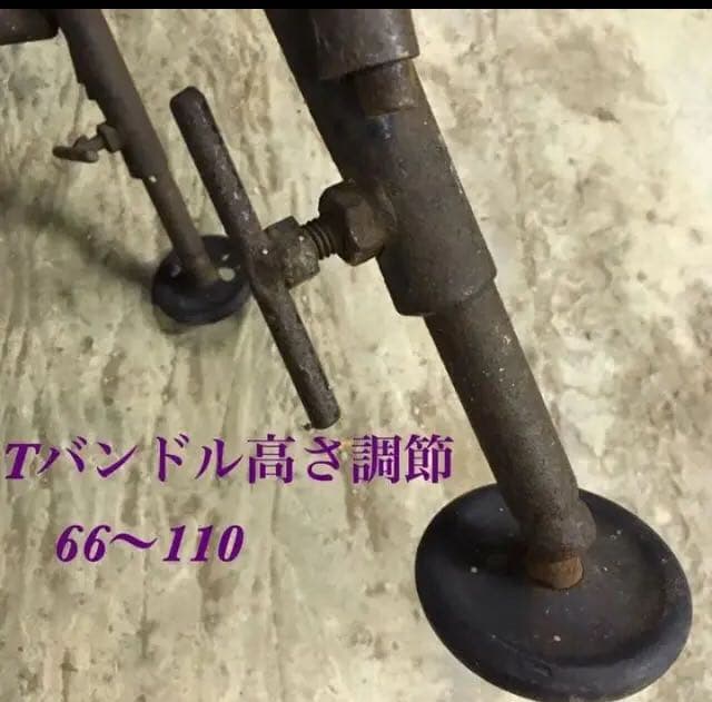 昭和レトロな足場脚立