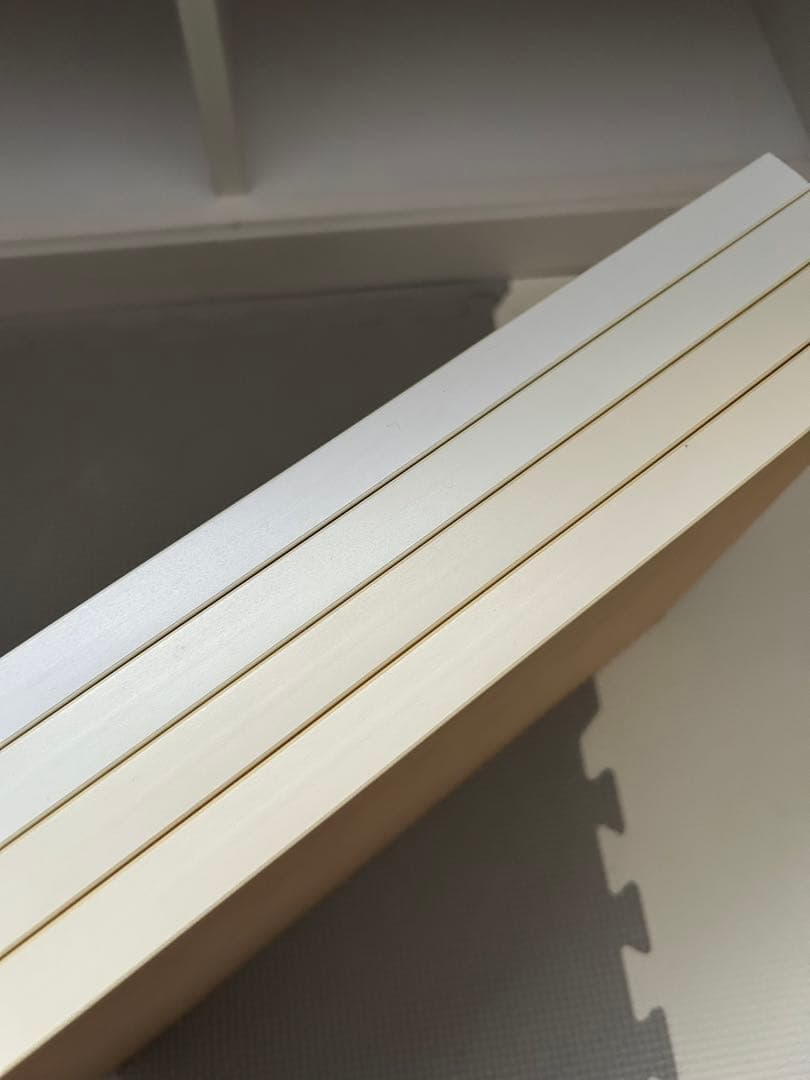 ホワイトキャビネット リビングボード サイドボード ガラス扉付き②