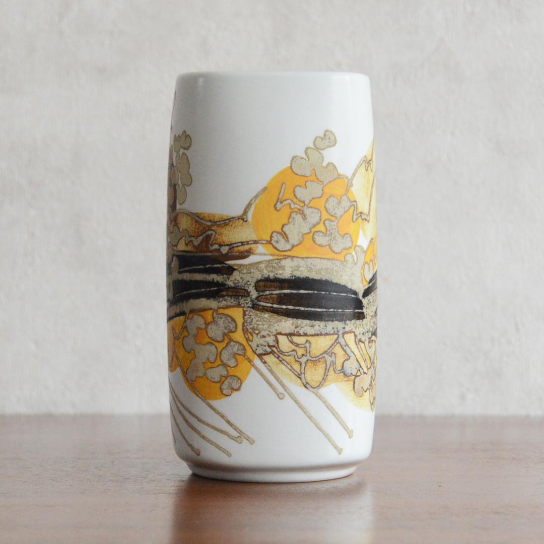 ロイヤルコパンハーゲン Siena シエナ フラワーベース 花瓶 角 デンマーク