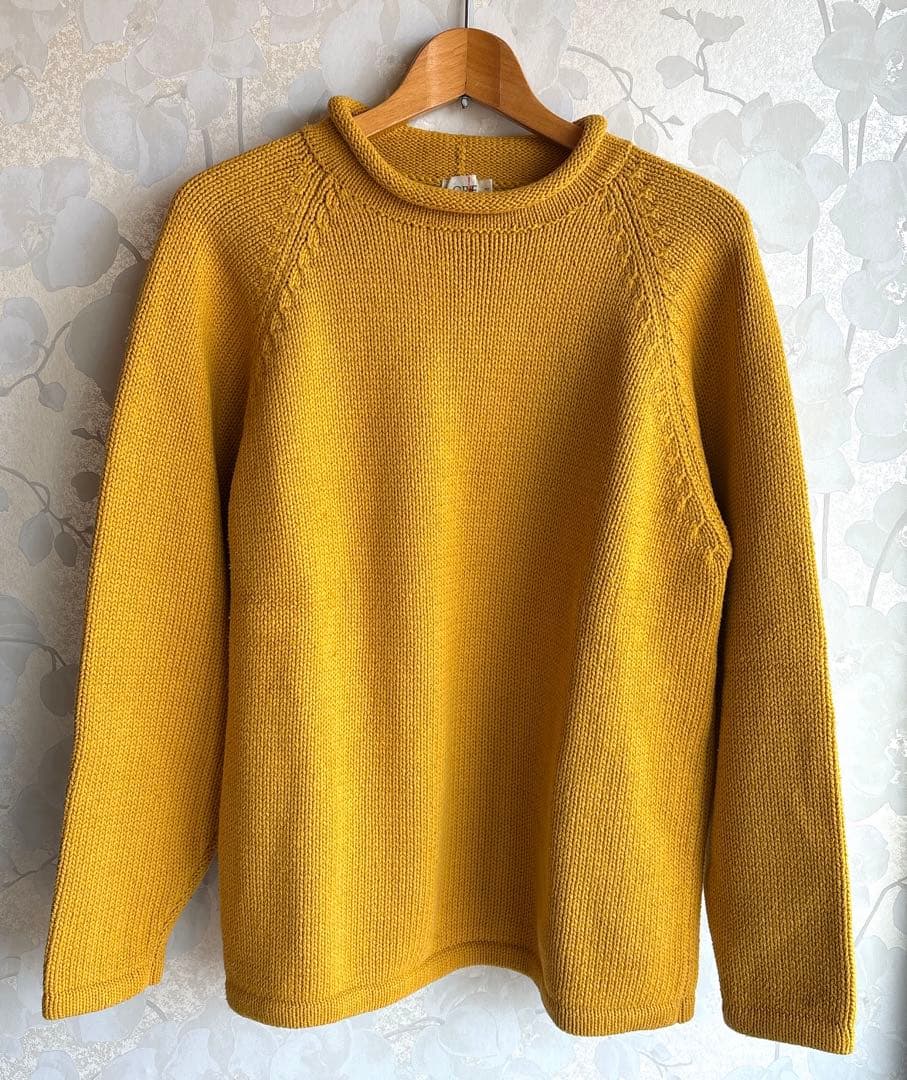 カ*ラ様 J.CREW 90's ロールネック ローゲージ ニット 巨人タグ マ