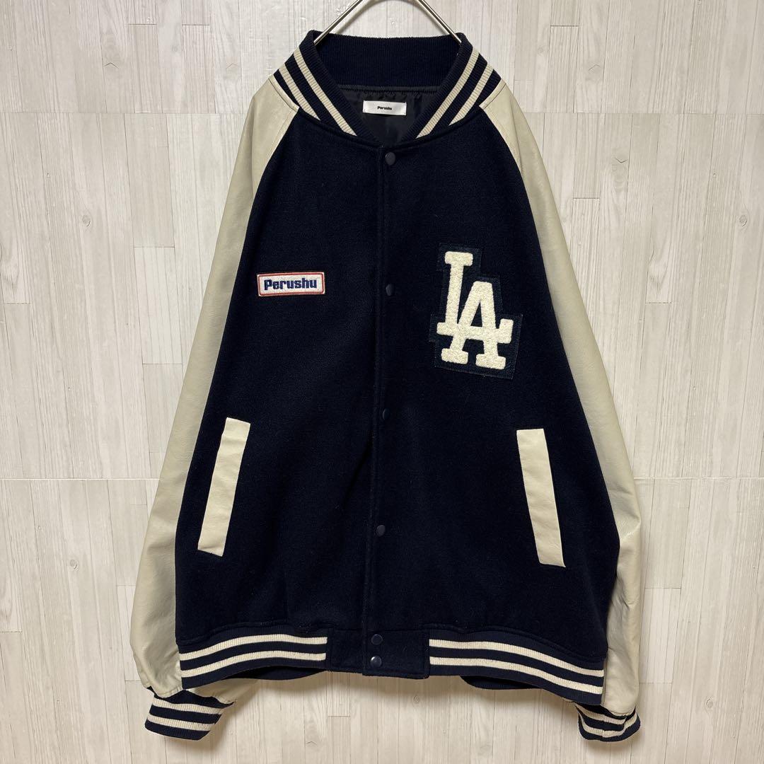 perushu MLB ドジャース スタジャン コラボ LL オーバーサイズ