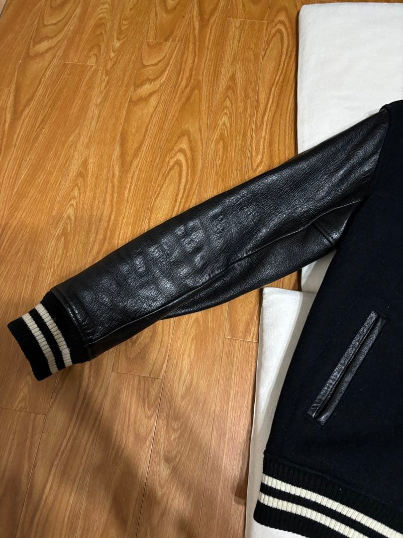 【牛革】BEAMS（ビームス）　レザースタジャン