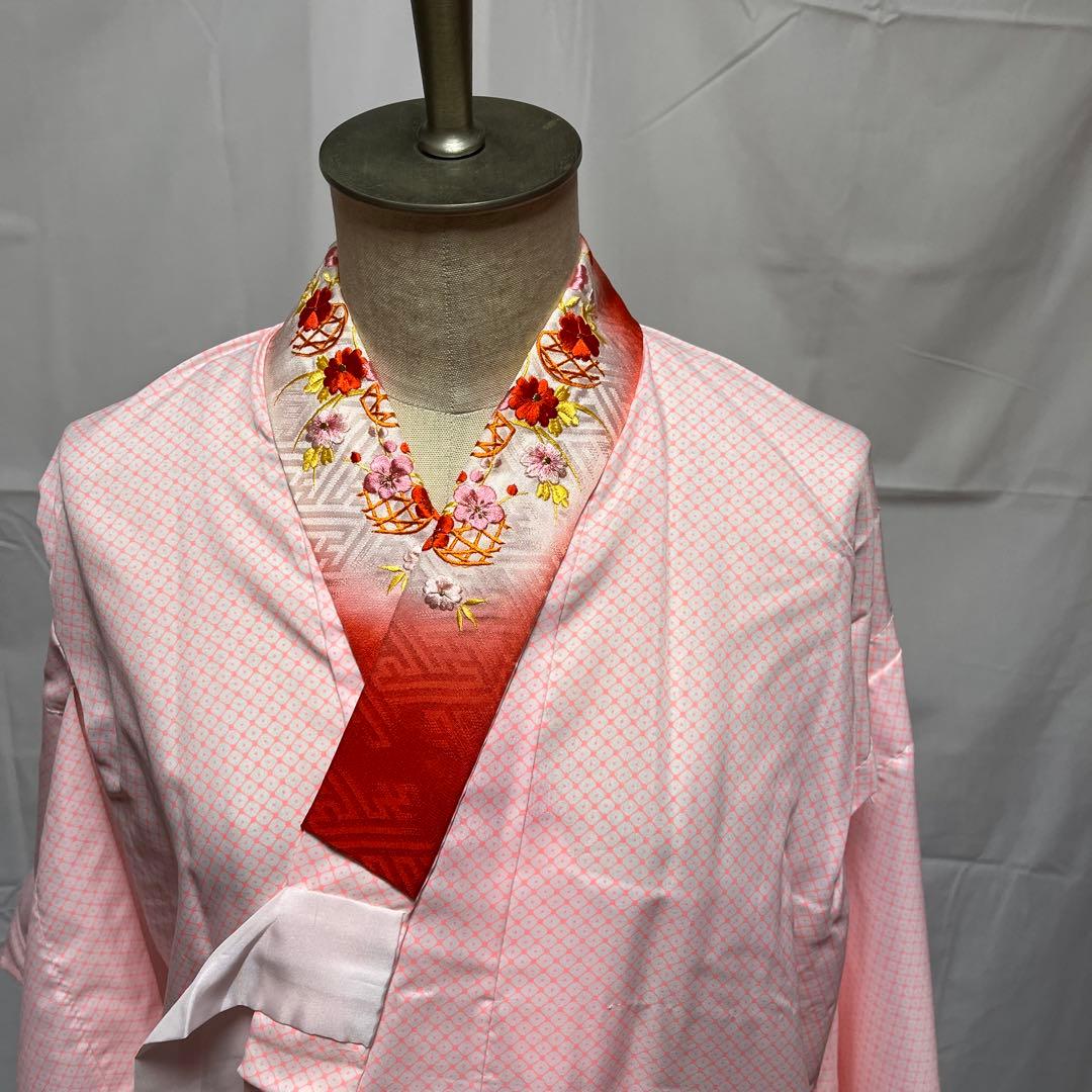 7上　七五三　舞台衣装　お雛様　女の子　着物　7歳　１2点セット