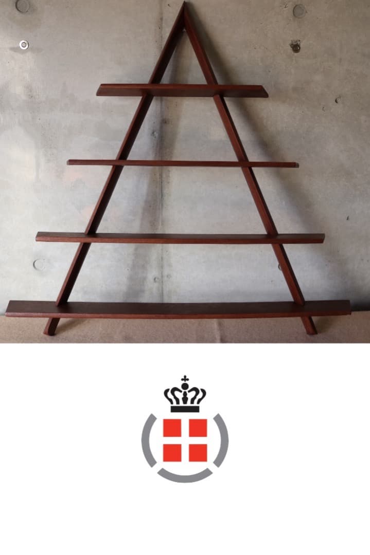 北欧　ウォールシェルフ 　チーク　アンティーク　デンマーク　コペンハーゲン