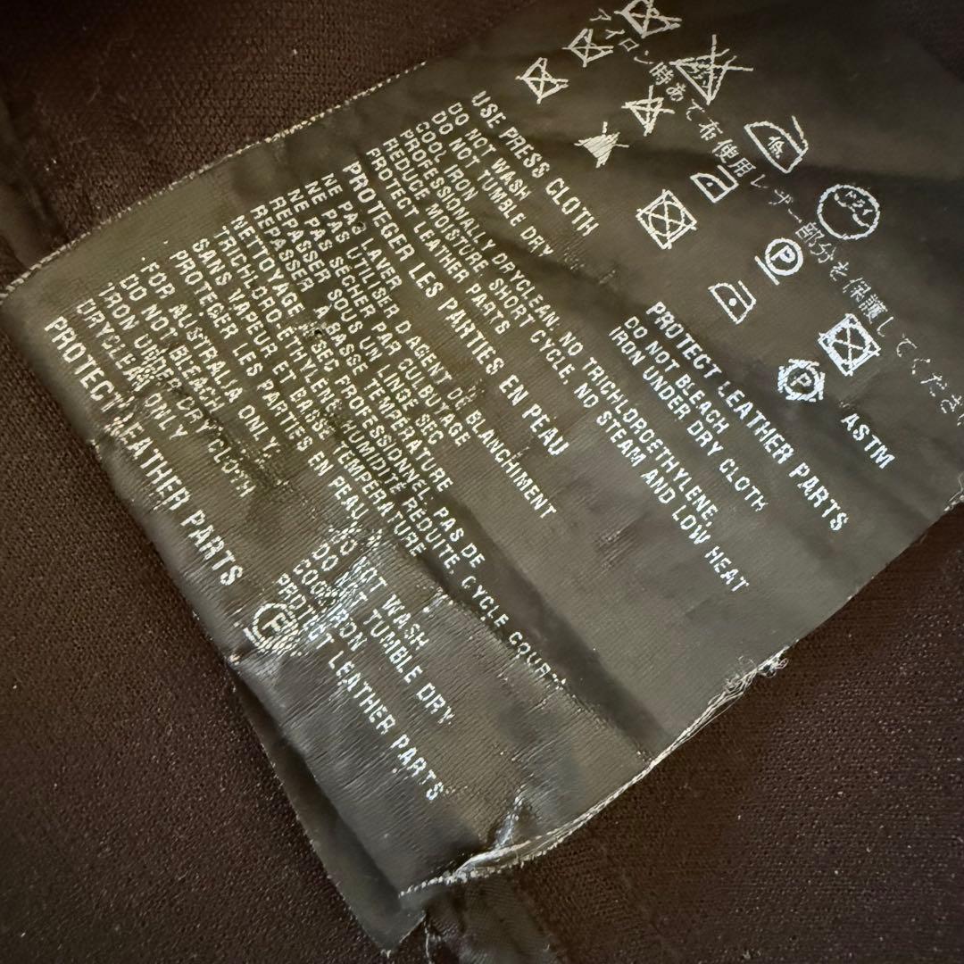 【美品】PRADA SPORTプラダ ウール ピーコート ブラックArchive