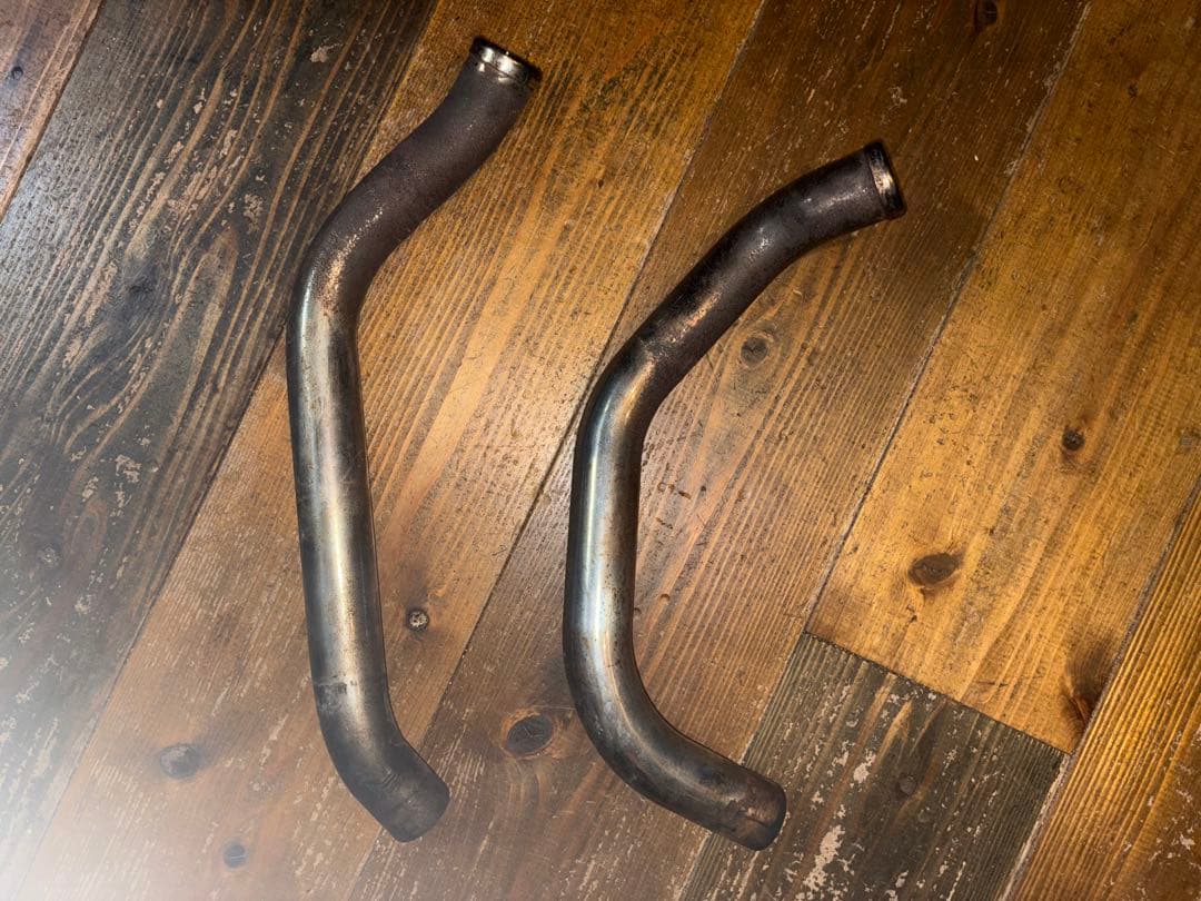 スポーツスター　エキパイ　独立　ショベル　パン　ナックル　アイアン