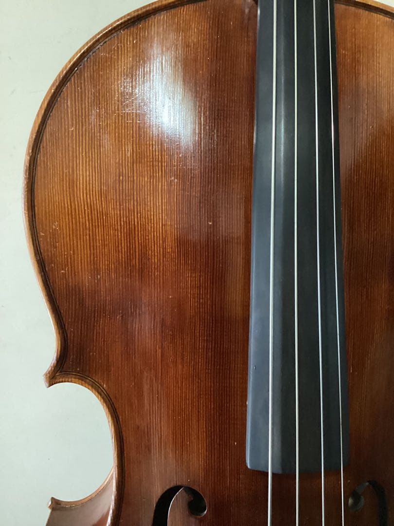 4/4チェロ ラベル無し詳細不明ハードケース