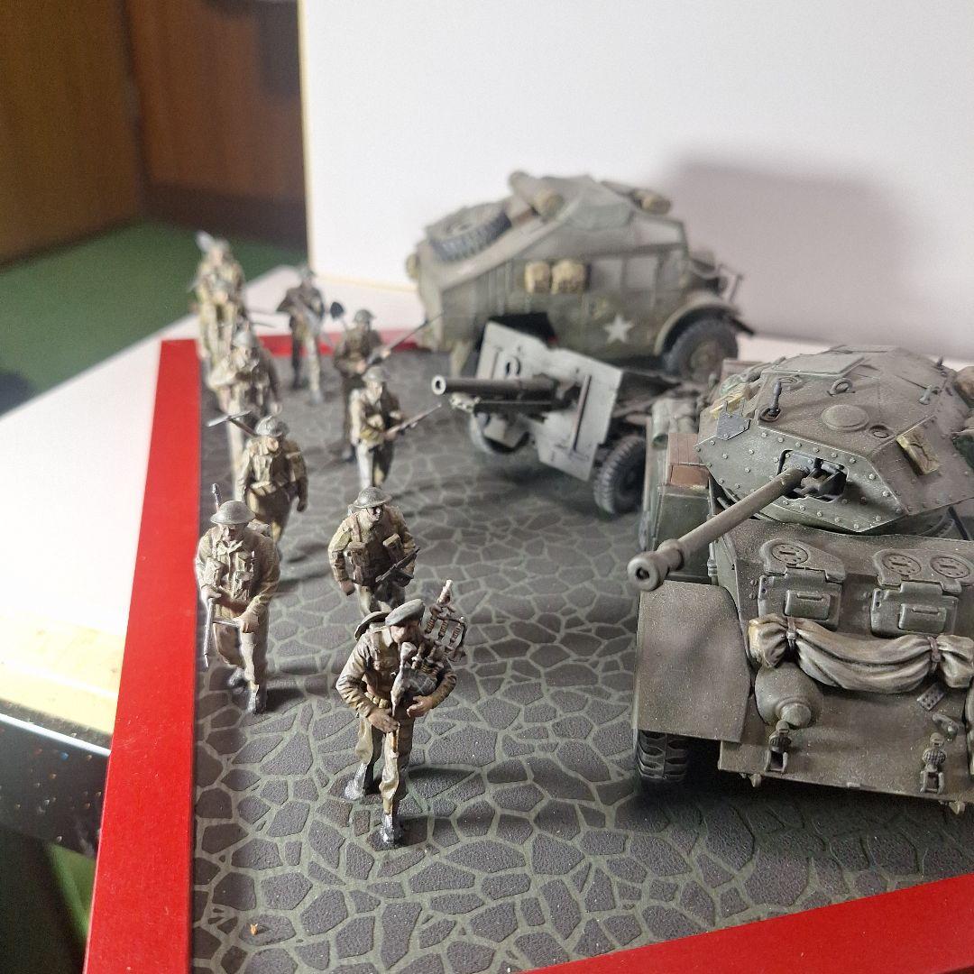1/35イギリス軍　ジオラマ
